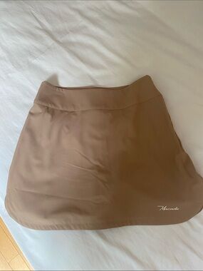 Macade Brown A-Line Skirt